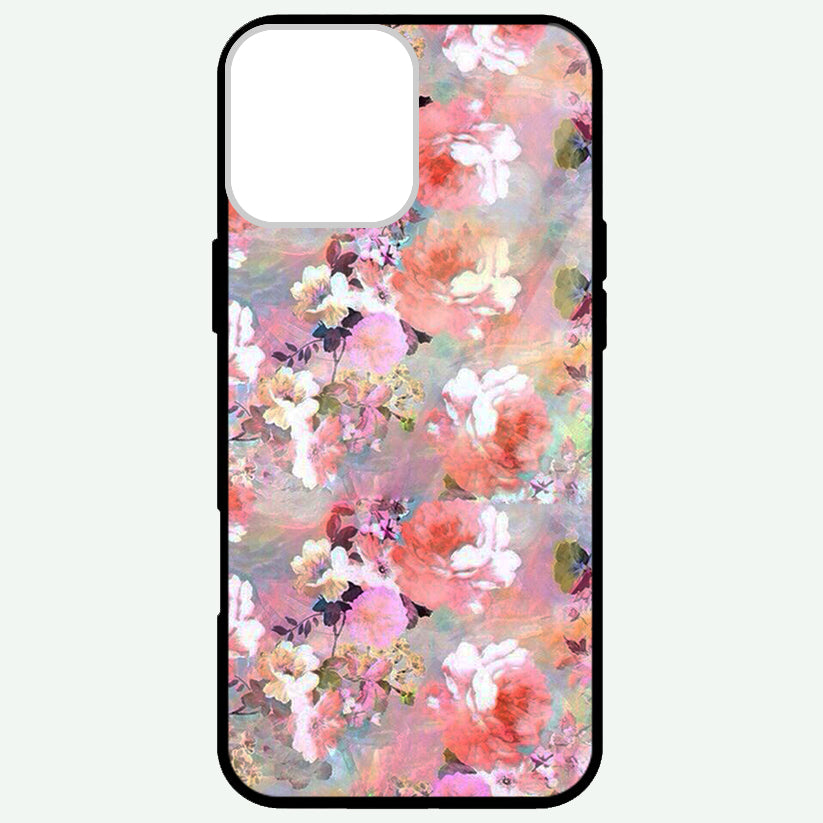 Shadow Flowers Glossy Phone Cases