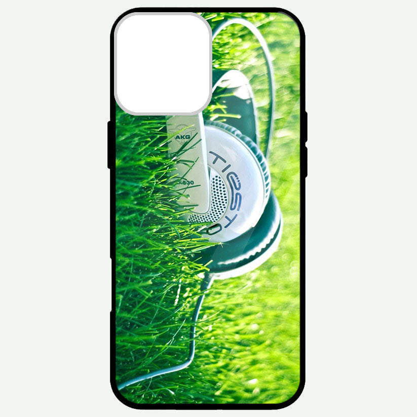 Gras In Headphone Glossy Phone Cases