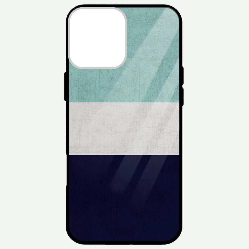 Basic Colored Stripes Glossy Phone Cases