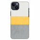 Yellow And White Grey Design Phone Case