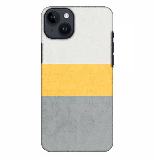 Yellow And White Grey Design Phone Case