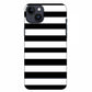 Classic Black White Stripes Phone Case