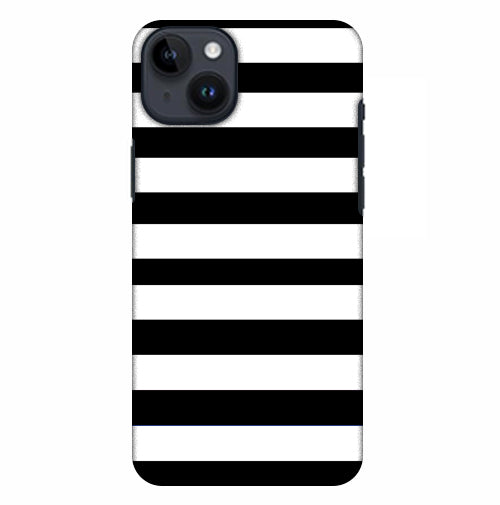 Classic Black White Stripes Phone Case
