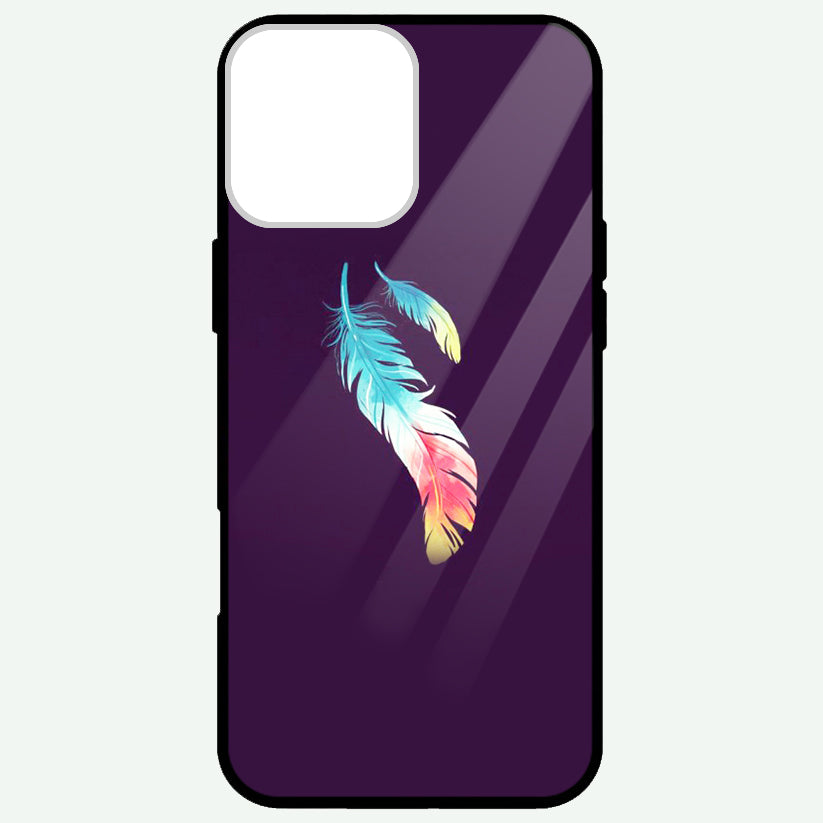 Birds feather  Glossy Phone Cases