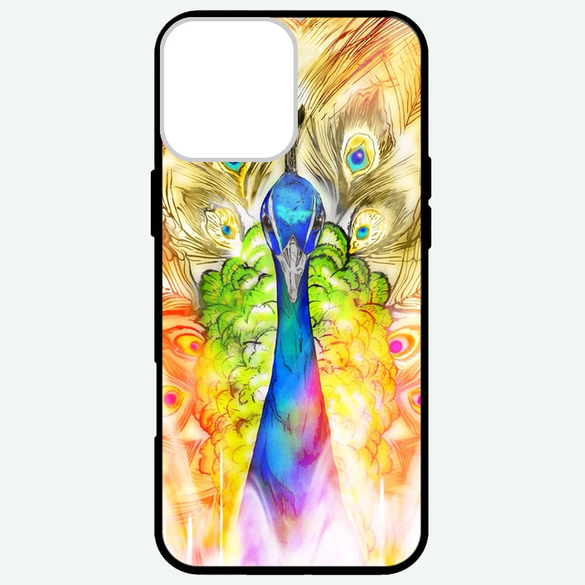 Bold Peacock  Golssy Phone Cases