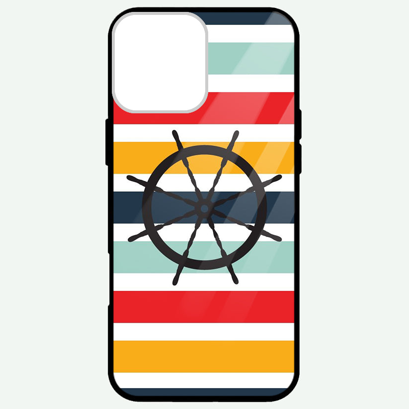 Bold Strip And Chakri Design Golssy Phone Cases