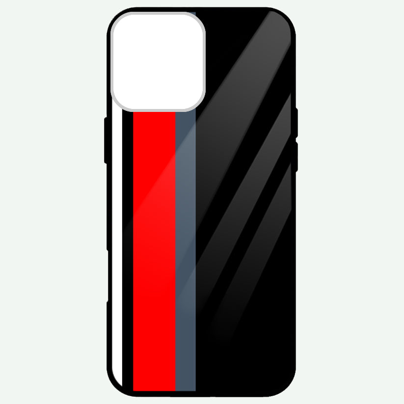 White Black Coloreds Strips Golssy Phone Cases