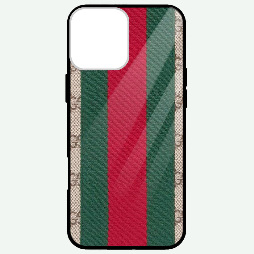 Basic Colored Stripes Glossy Phone Cases