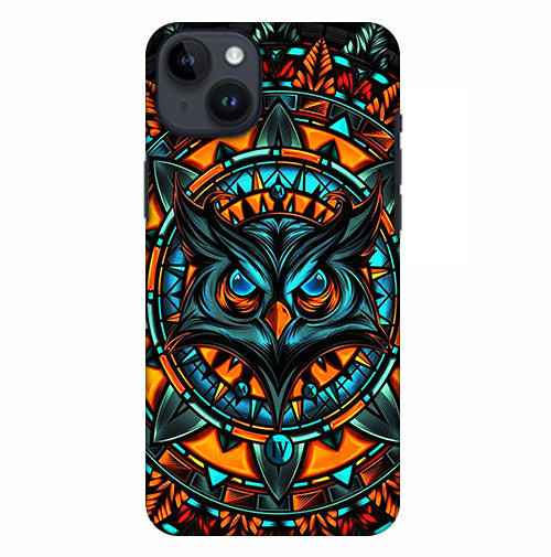 Angry Owl Artwork Phone Case