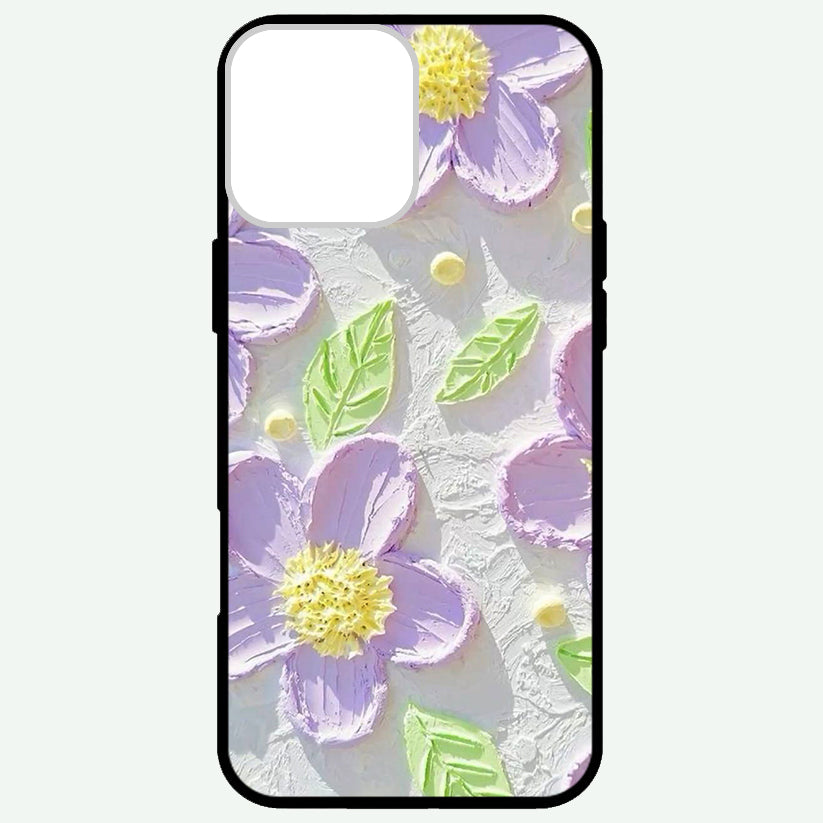 Aesthetic flowers And Flower Glossy Phone Cases