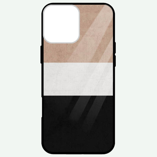 Classic White Black Stripes Glossy Phone Cases