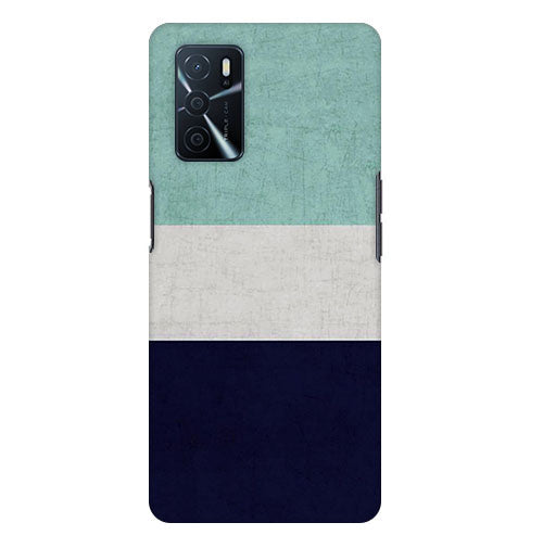 Basic Colored Stripes Back Cover for Oppo A55