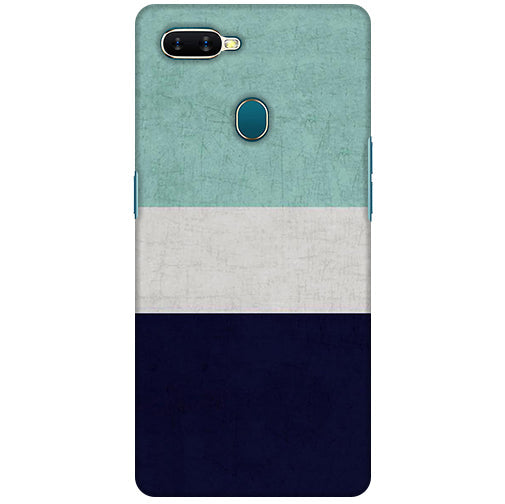 Basic Colored Stripes Back Cover for Oppo A12 / Oppo A11k