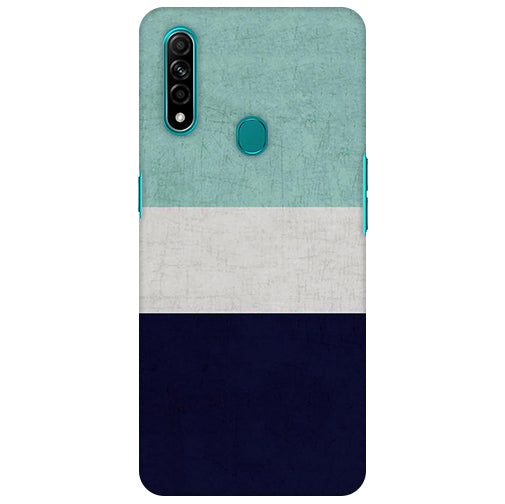 Basic Colored Stripes Back Cover for Oppo A31