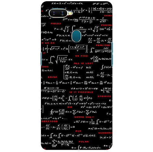 Matric Formulas Back Cover for Oppo A12 / Oppo A11k