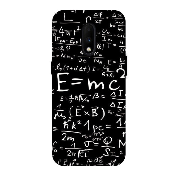 E equal is to MC Square Back Cover for OnePlus 6