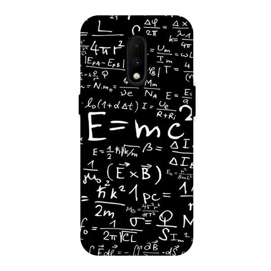 E equal is to MC Square Back Cover for OnePlus 7