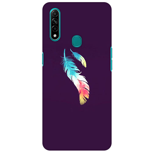 Birds feather  Back Cover for Oppo A31