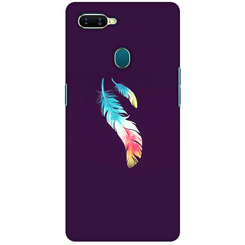 Birds feather  Back Cover for Oppo A12 / Oppo A11k