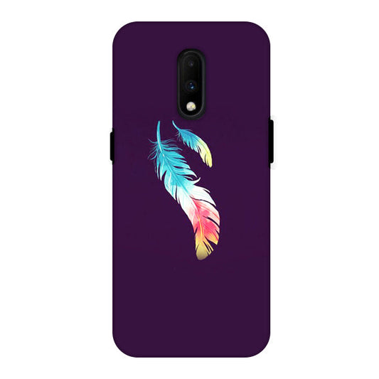 Birds feather  Back Cover for OnePlus 7