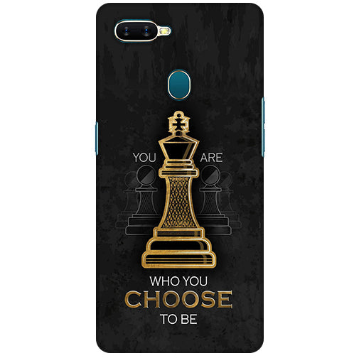 Who You Choose To Be Chase Back Cover for Oppo A12 / Oppo A11k