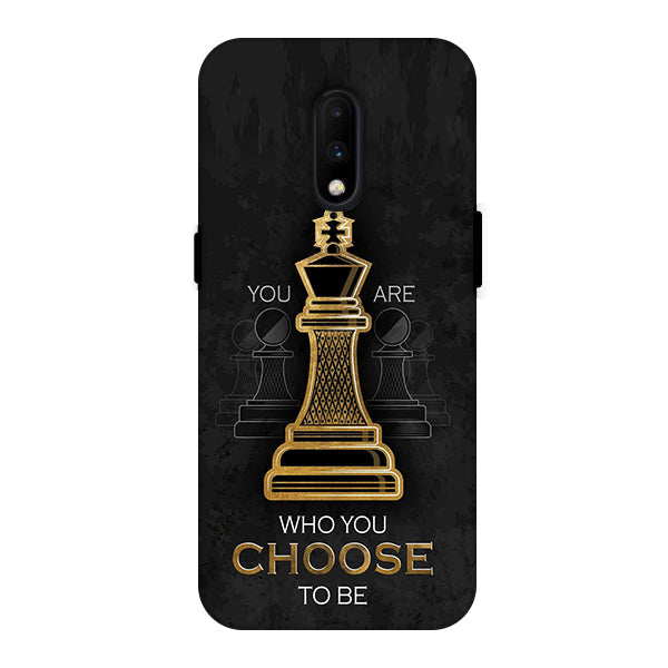 Who You Choose To Be Chase Back Cover for OnePlus 6