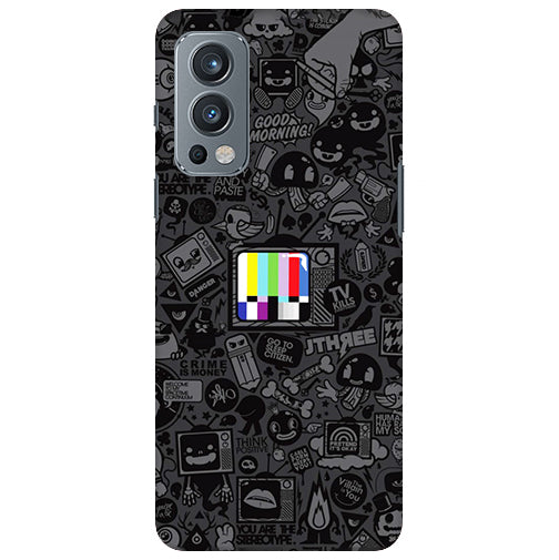 Vintage Tv Back Cover for Oneplus Nord 2 5G