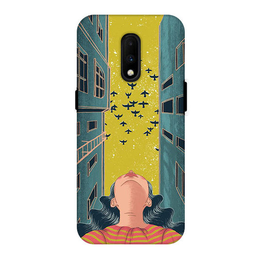 Bird Flying  Looking Amazing Back Cover for OnePlus 6