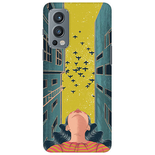 Bird Flying  Looking Amazing Back Cover for Oneplus Nord 2 5G