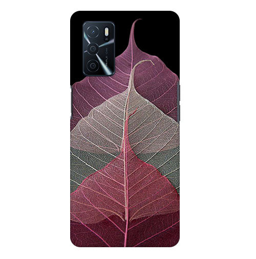 Net Leaf Back Cover for Oppo A16