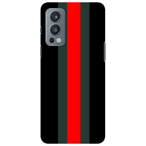 Classic Strips Back Cover for Oneplus Nord 2 5G