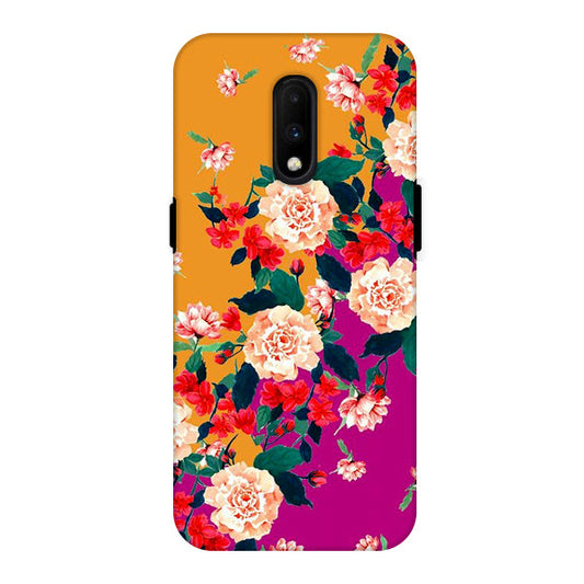 Oils Flowers  Back Cover for OnePlus 6