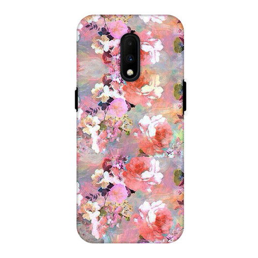 Shadow Flowers Back Cover for OnePlus 7