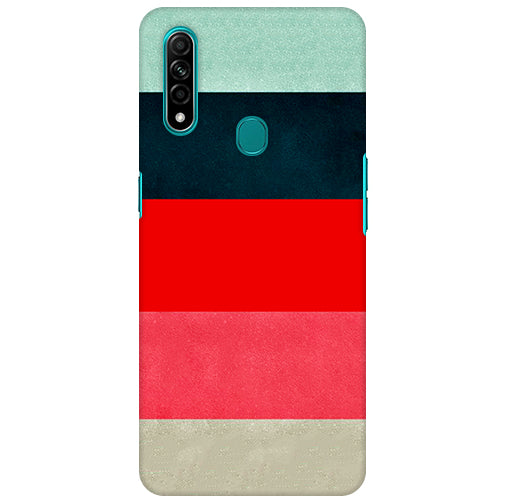 Stripes Gradiant Back Cover for Oppo A31