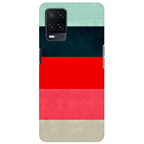 Stripes Gradiant Back Cover for Oppo A54