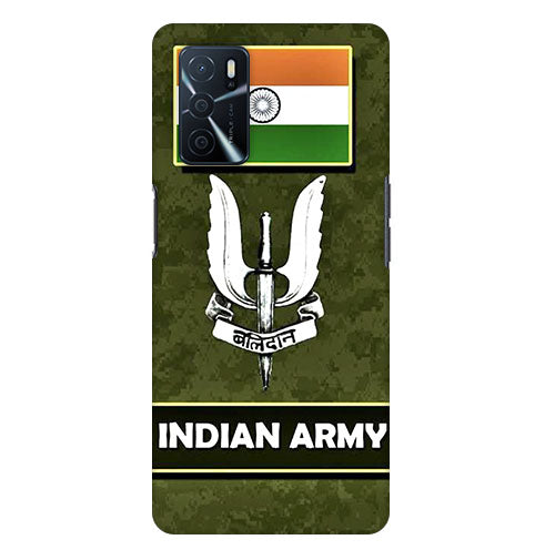 Balidan Indian army Back Cover for Oppo A55