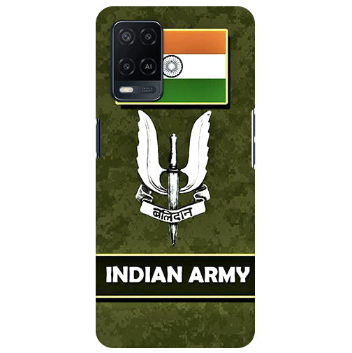 Balidan Indian army Back Cover for Oppo A54