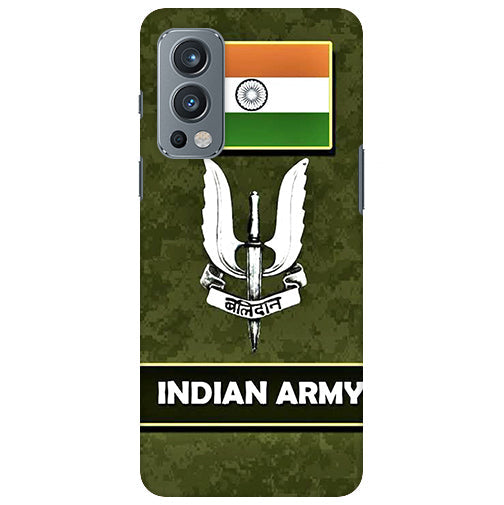 Balidan Indian army Back Cover for Oneplus Nord 2 5G