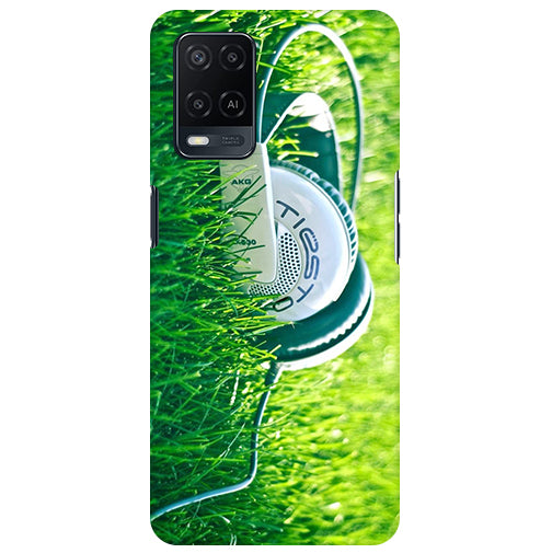 Gras In Headphone Back Cover for 𝙊𝙥𝙥𝙤 𝘼15 /𝙊𝙥𝙥𝙤 𝘼15𝙨