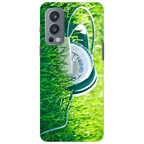 Gras In Headphone Back Cover for Oneplus Nord 2 5G