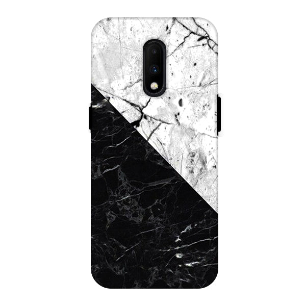 White Black Marble Back Cover for OnePlus 6