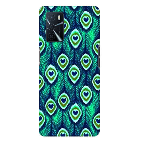 Peacock  Back Cover for Oppo A16