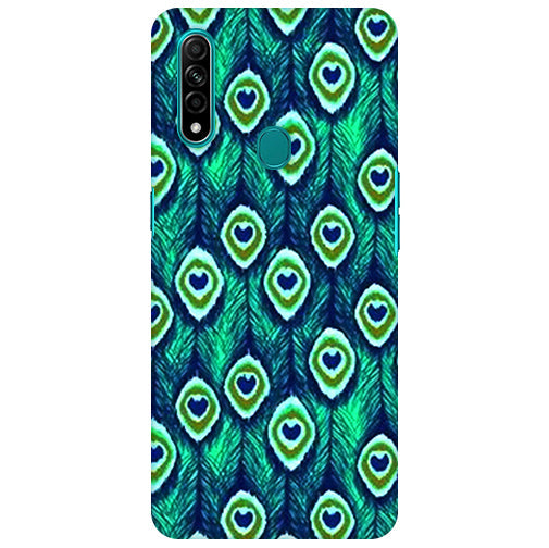 Peacock  Back Cover for Oppo A31