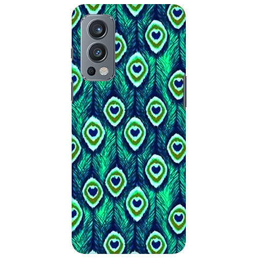 Peacock  Back Cover for Oneplus Nord 2 5G