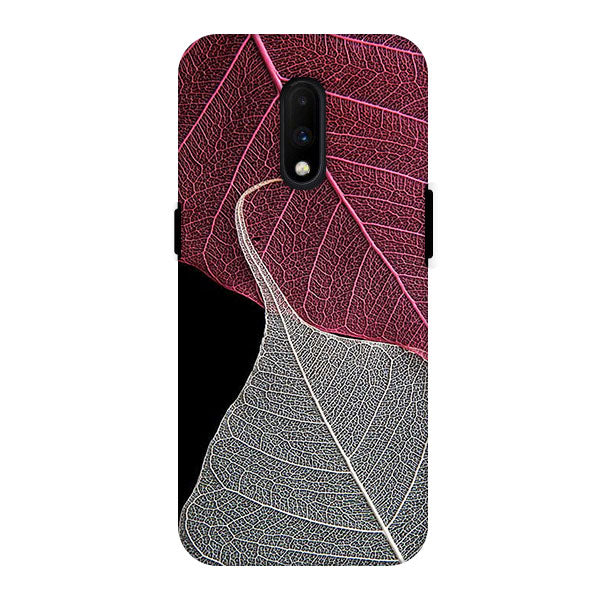 Three Net Leaf Back Cover for OnePlus 7