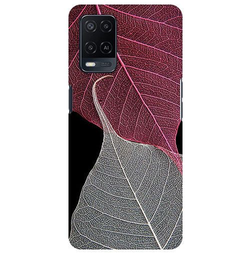 Three Net Leaf Back Cover for Oppo A54