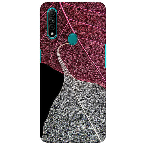 Three Net Leaf Back Cover for Oppo A31