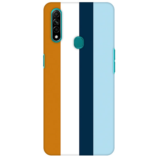 Stripes Colored Back Cover for Oppo A31