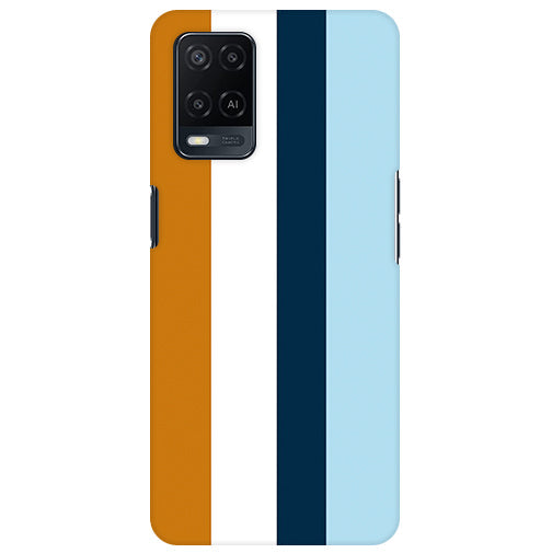 Stripes Colored Back Cover for Oppo A54