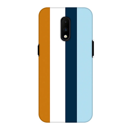 Stripes Colored Back Cover for OnePlus 6